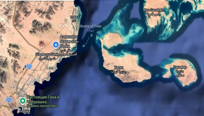 Морская прогулка на остров Тиран из Шарм-эль-Шейха!.